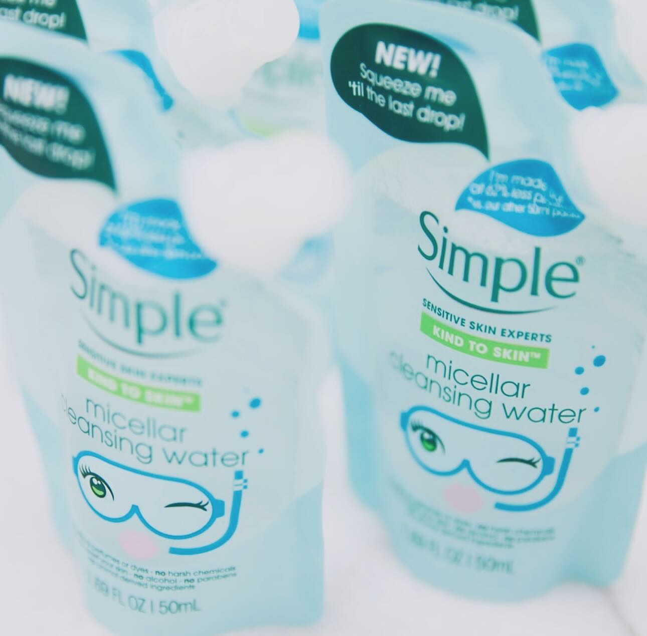 میسلار واتر سیمپل مینی سیمپل خیلی پکیجینگ ناز و کیوتی