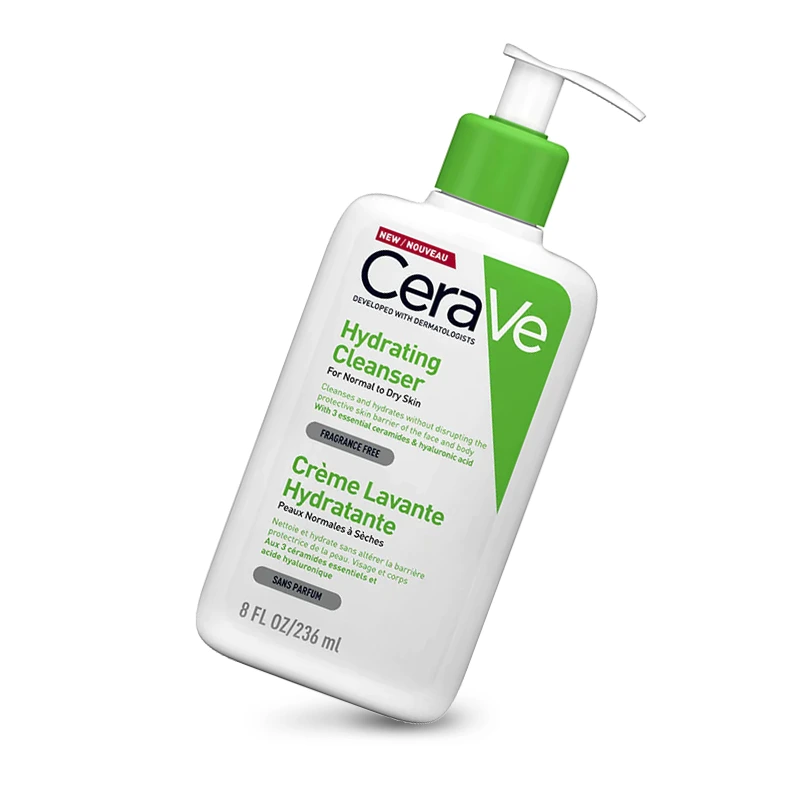 ژل شستشو و آبرسان قوی سراوی (Cerave Hydrating Cleanser) 236ml_ اورجینال