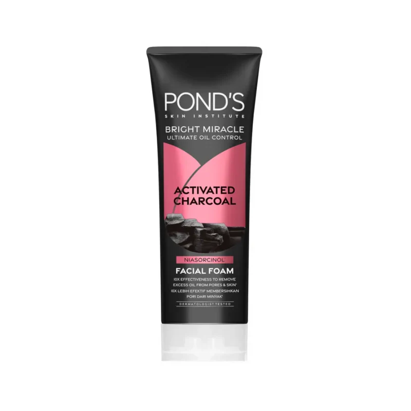 فوم شستشو صورت پوندز زغال‌ فعال (Pond’s Pure White Carbon Facial Foam) _ اورجینال