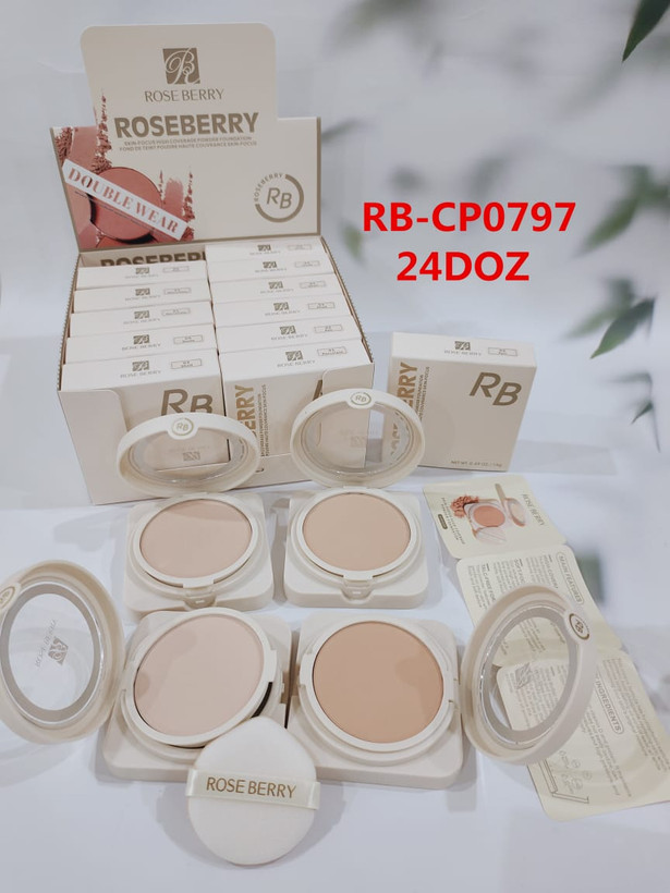 پنکک پددار رزبریroseberry ضدآب در چهاررنگبندی