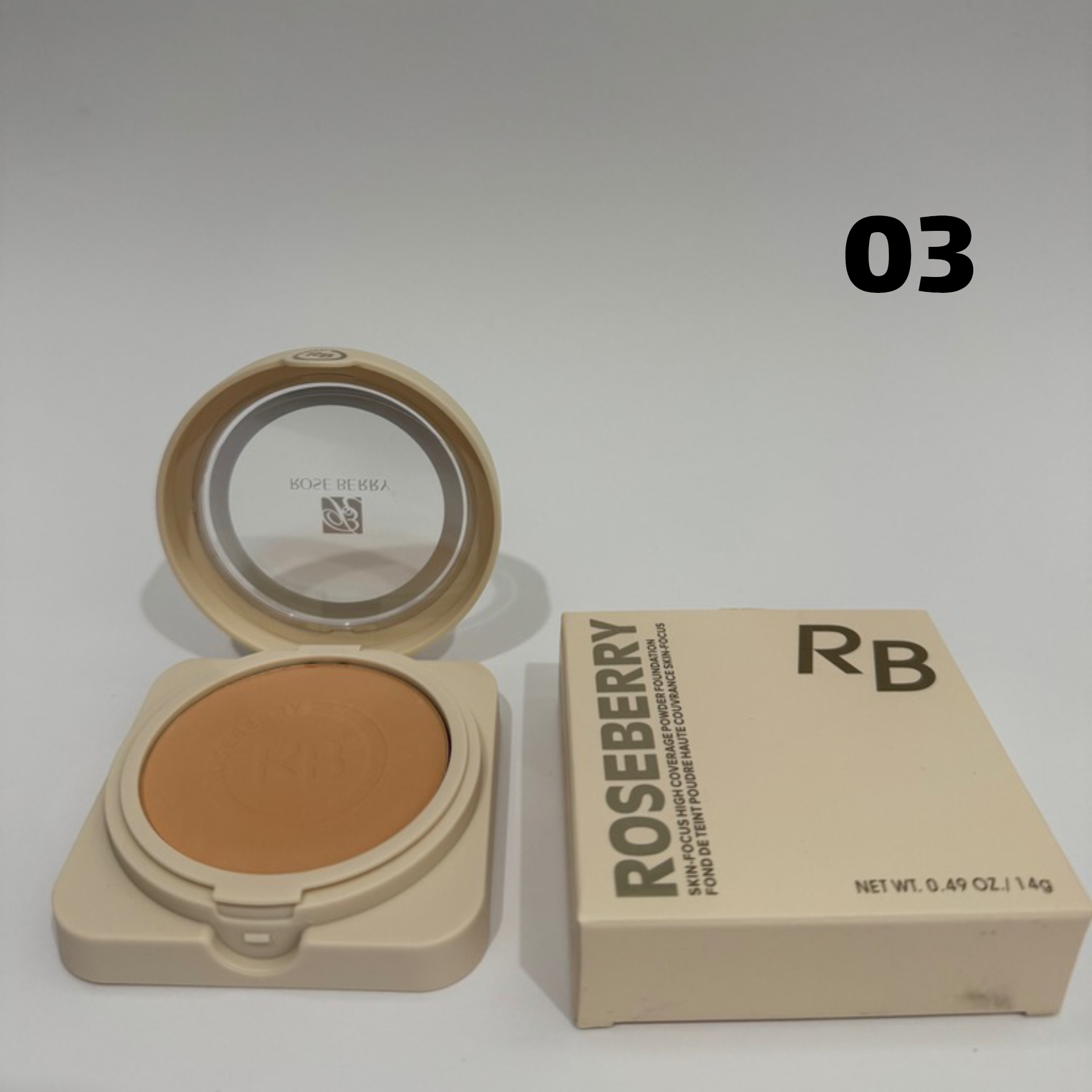 پنکک پددار رزبریroseberry ضدآب در چهاررنگبندی