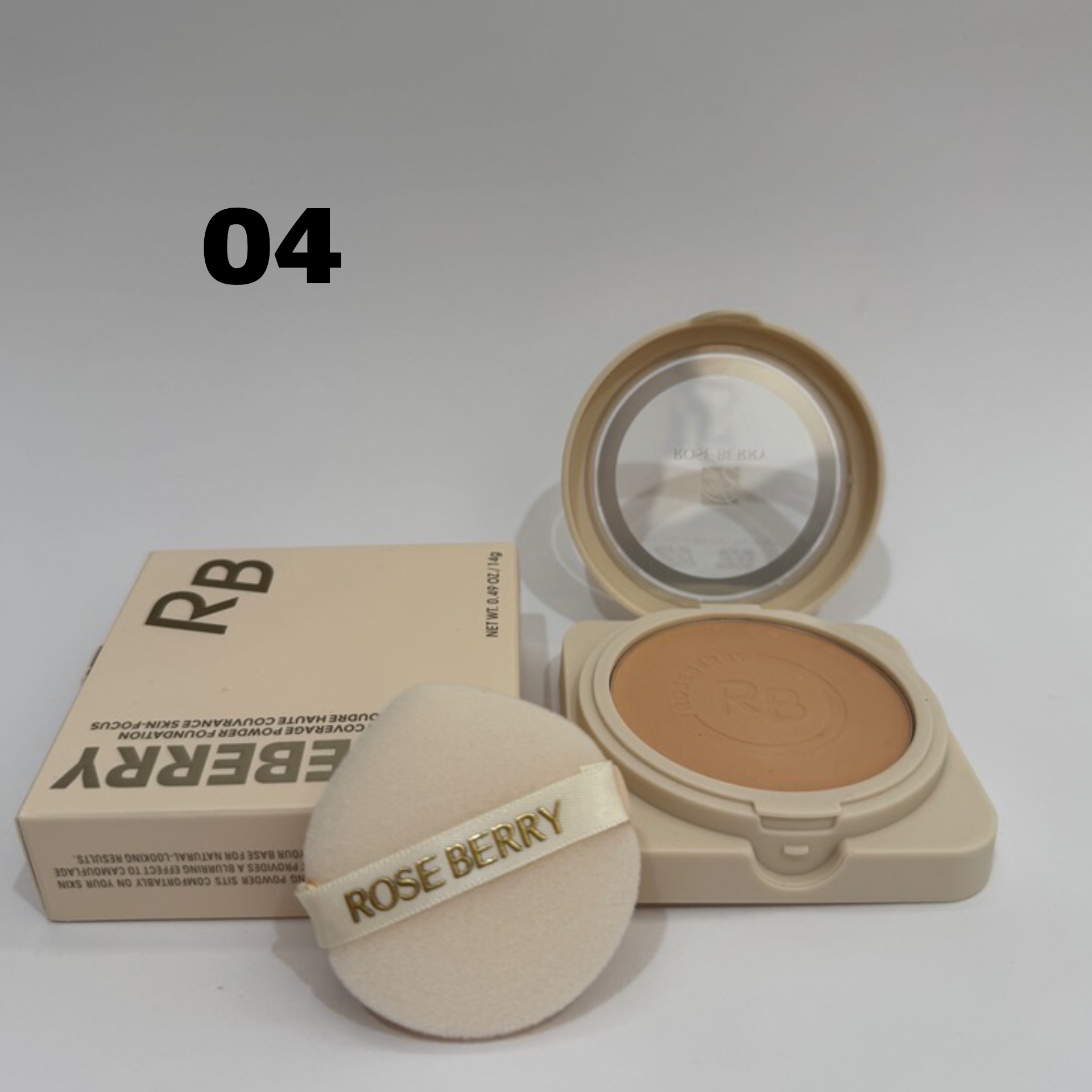 پنکک پددار رزبریroseberry ضدآب در چهاررنگبندی