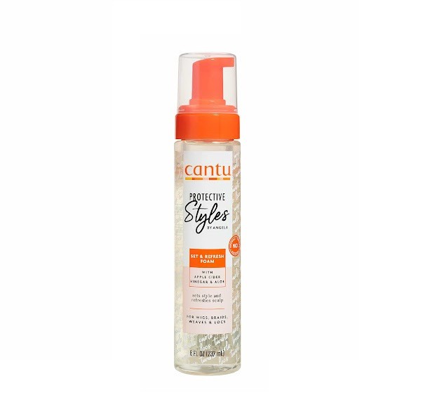 فوم موس حالتدهنده و طراوتبخش کانتو Cantu Protective Styles Set & Refresh Foam _ اورجینال