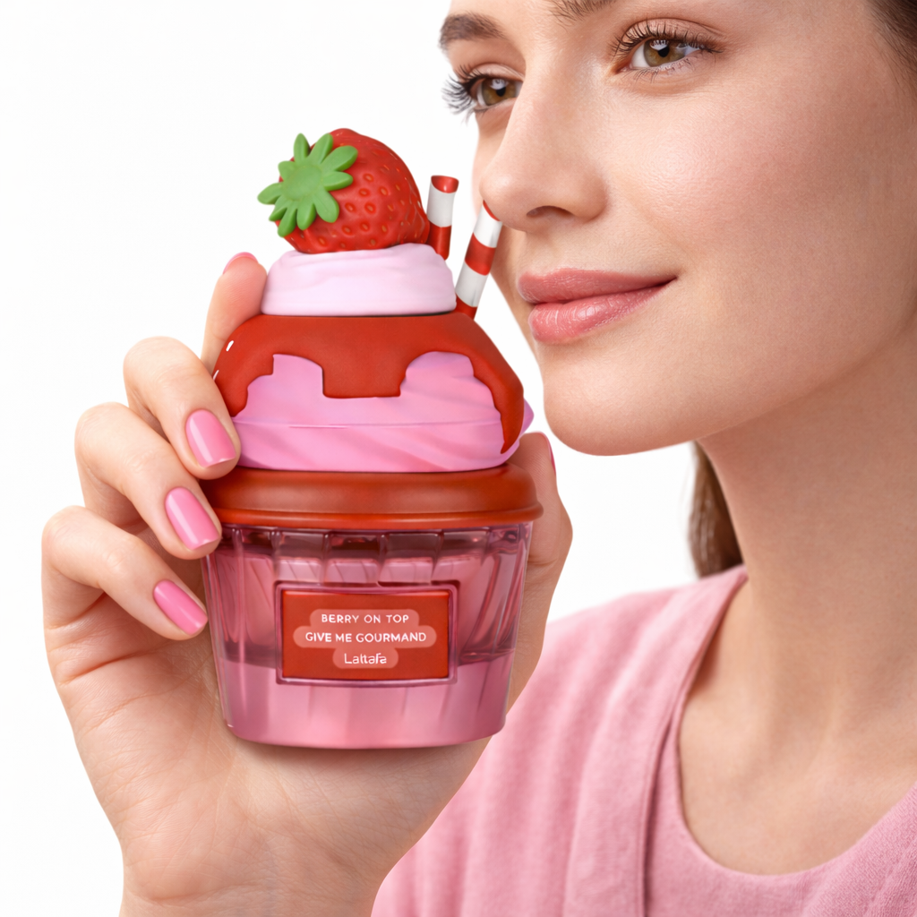 ادکلن بستنی بری ان تاپ لطافه ۷۵ میل Lattafa berry on top give me give me gourmand