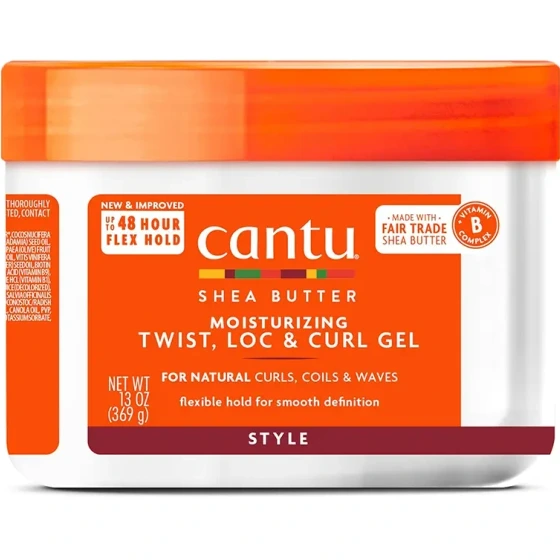 ژل کرم مرطوب کننده و آبرسان مخصوص موی فر شی باتر کنتو(کانتو) Cantu shea butter moisturizing