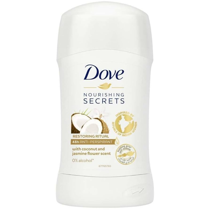 مام داو صابونی صد در صد اورجینال نارگیل و گل یاسمن برند داو 48ساعته بدون الکلDove nourishing secrets
