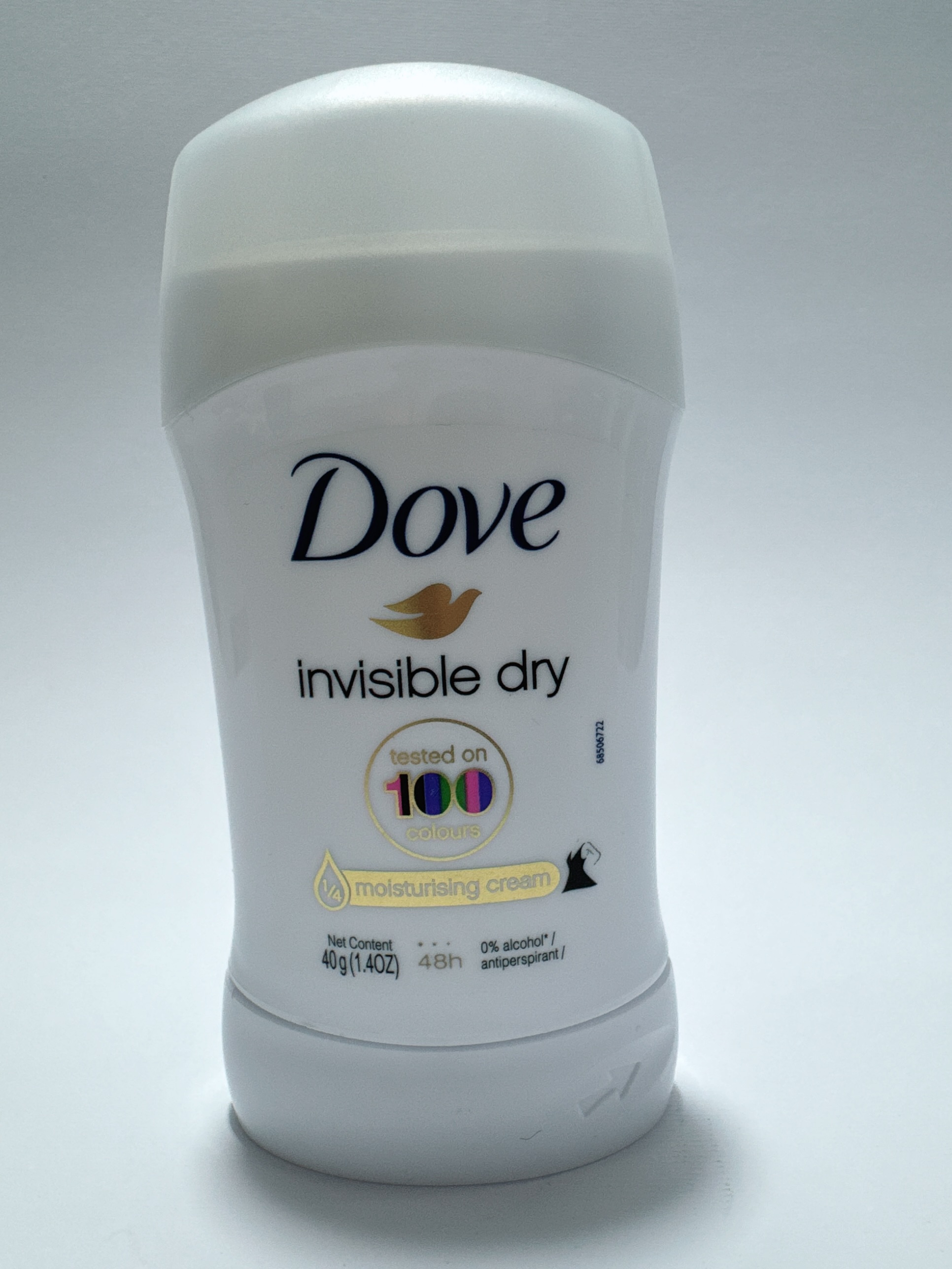 مام صابونی(استیکی)داو طرح ۱۰۰ اینویزبل درای چهل و هشت ساعته۴۰گرمی و فاقد الکل Dove invisible dry
