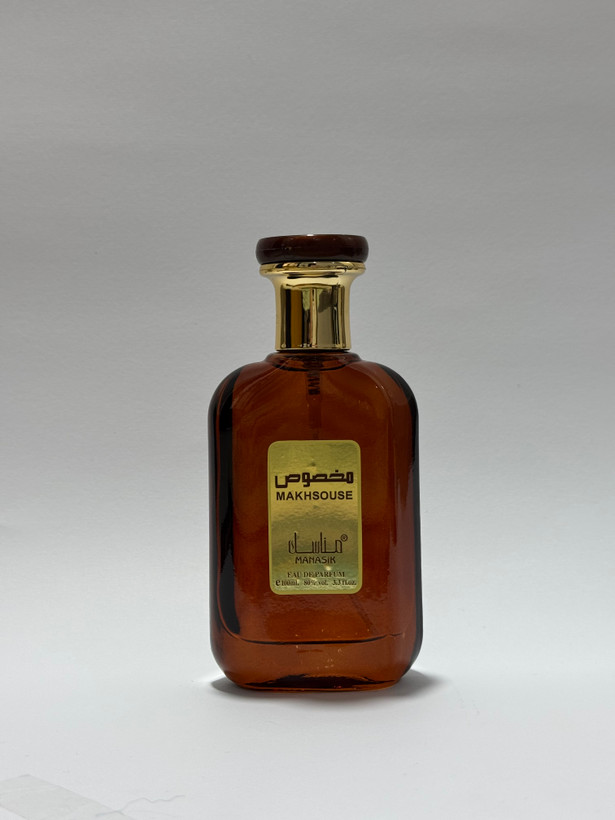عطر ادوپرفیوم برند المخصوص مناسک زنانه مردانه صد میل(شبیه ادکلن موصوف)اماراتی makhsouse manasik