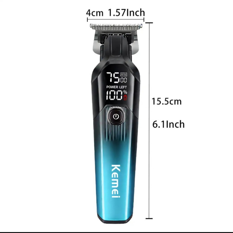 ماشین اصلاح موی سر و صورت(ریش تراش)کیمی Kemei مدلKM-1358 ارسال رنگ رندوم