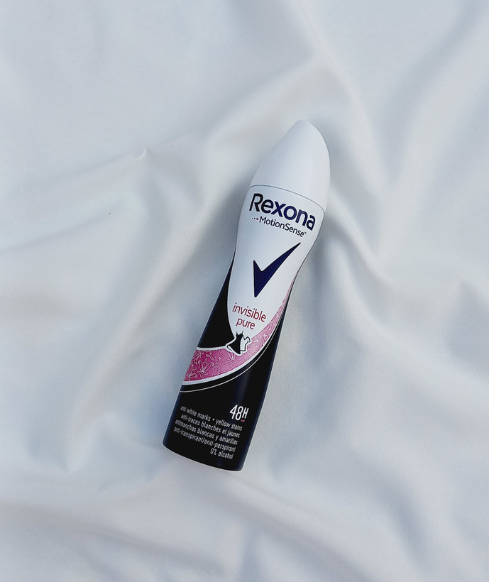 اسپری ضدتعریق 48 ساعته رکسونا Rexona مدل Invisible Pure