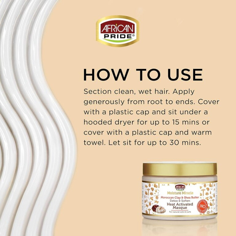 ماسک مرطوب کننده افریکن پراید African Pride Moisture Masq اورجینال