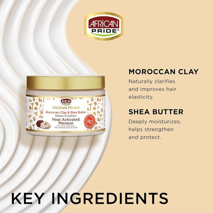 ماسک مرطوب کننده افریکن پراید African Pride Moisture Masq اورجینال