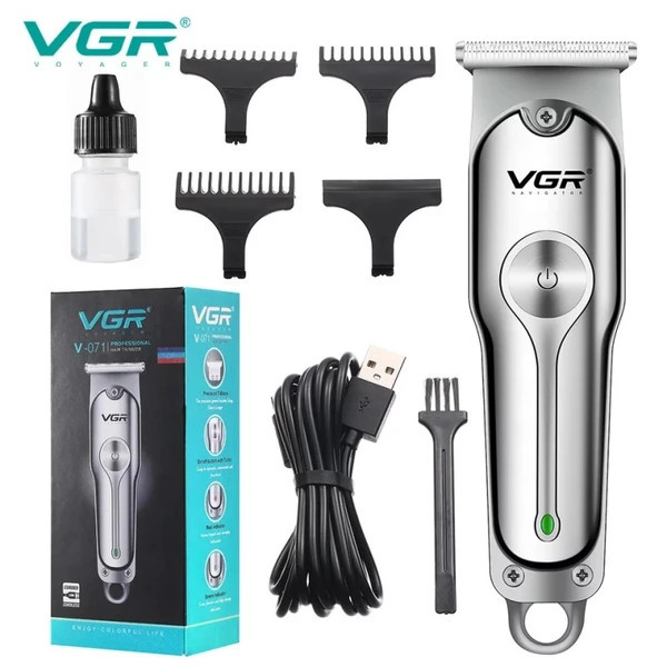 ماشین اصلاح سر و صورت(ریش تراش)خط زن وی جی آر مدلV 071 اصل و اورجینال (با ضمانت اصالت کالا)VGR