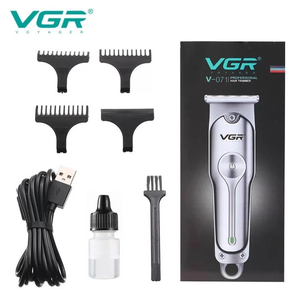 ماشین اصلاح سر و صورت(ریش تراش)خط زن وی جی آر مدلV 071 اصل و اورجینال (با ضمانت اصالت کالا)VGR