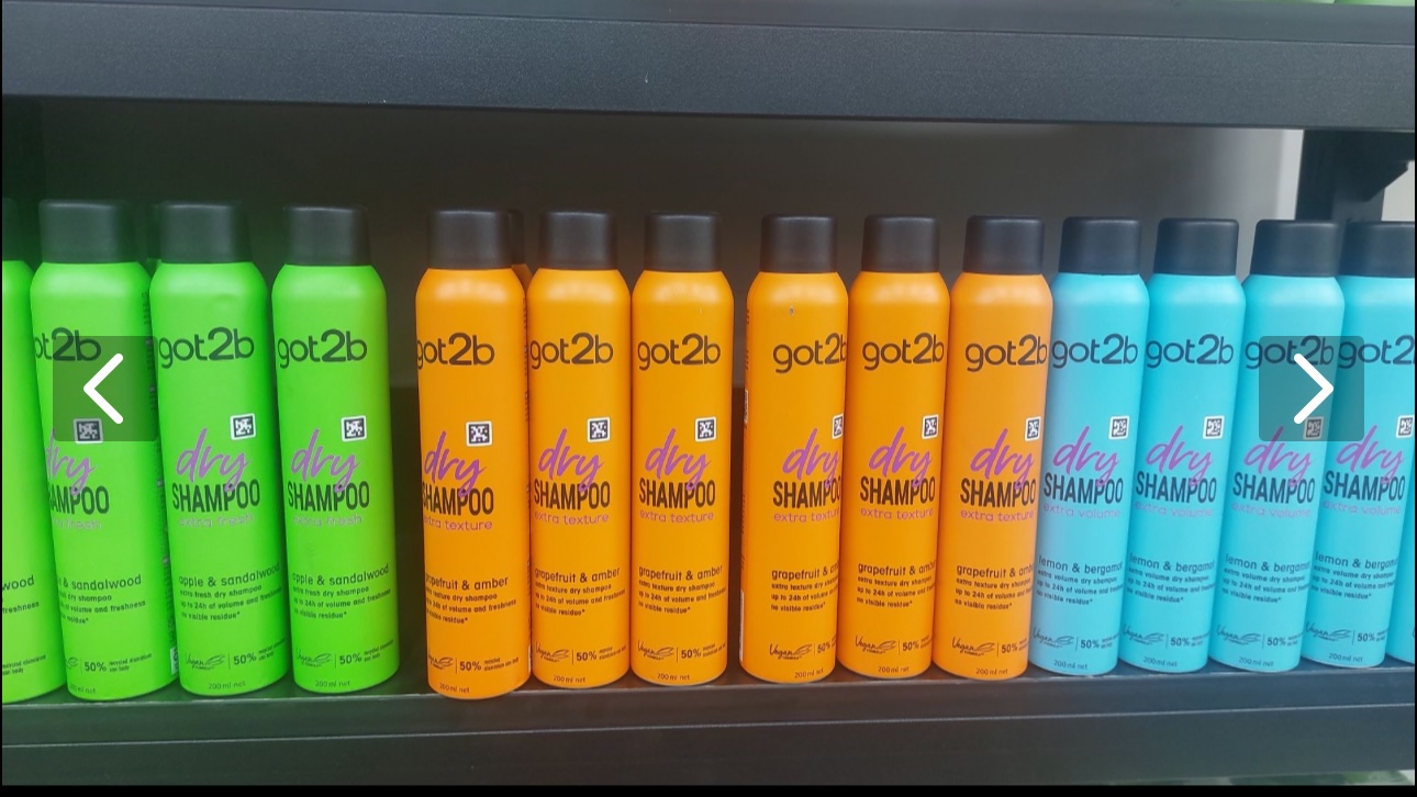 اسپری شامپو خشک گات تو بی مدل اکسترا تکسچر Schwarzkopf Got2b Extra Texture Dry Shampoo