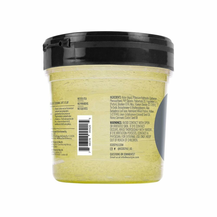 ژل اکو مشکی حاوی روغن کرچک سیاه و بذر کتان ۲۳۶ میلی لیتر ECO