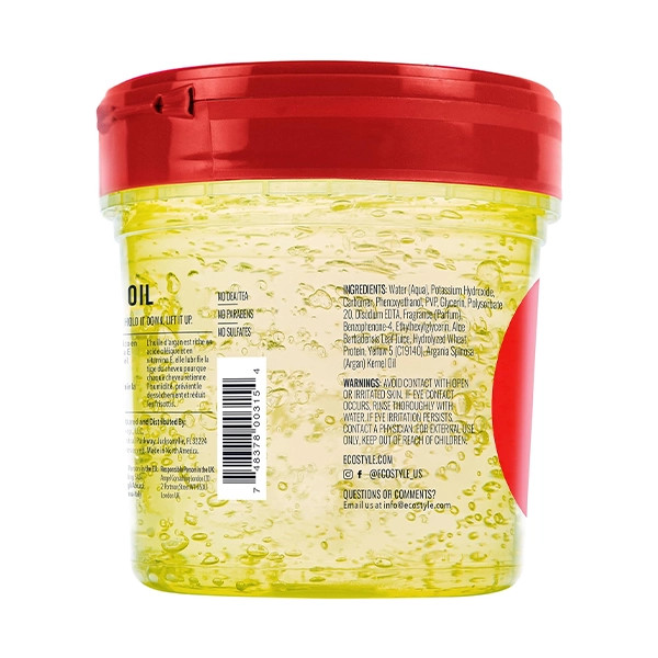 ژل اکو قرمز حاوی روغن آرگان 437 میلی لیتر ECO