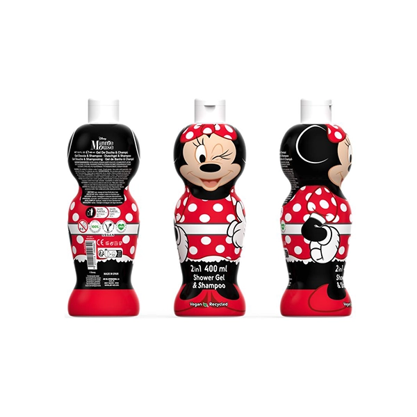 شامپو و شامپو بدن ۲ در ۱ کودک مینی موس Disney Minnie Mouse