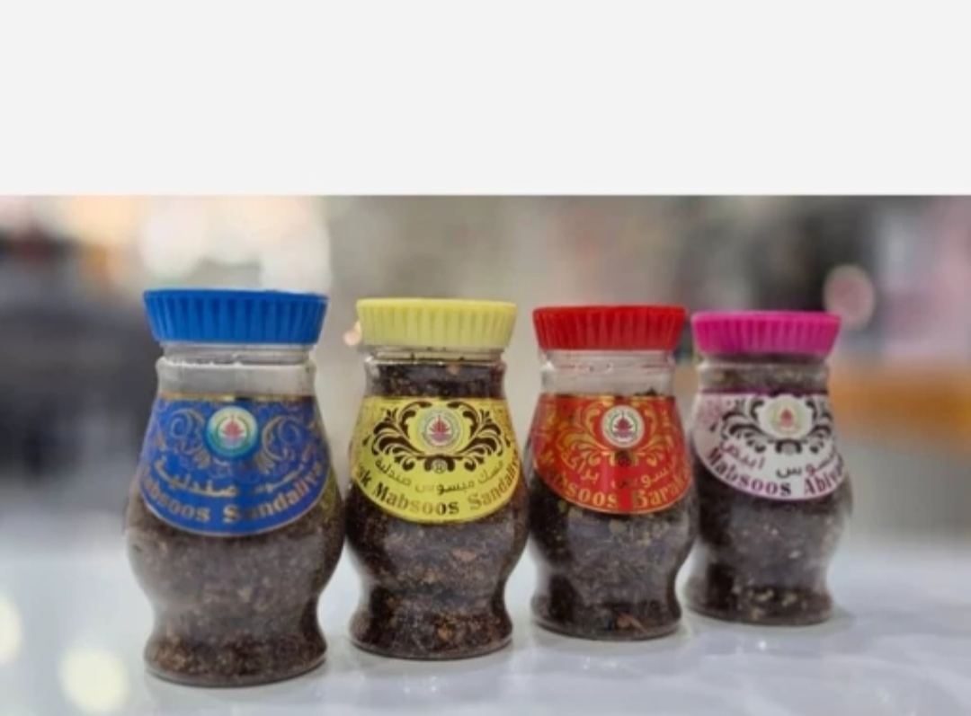 بخور عربی(گشته)مبسوس صندلیه اماراتی شرکت حسن شاهین احمد العطور۷۵ گرم