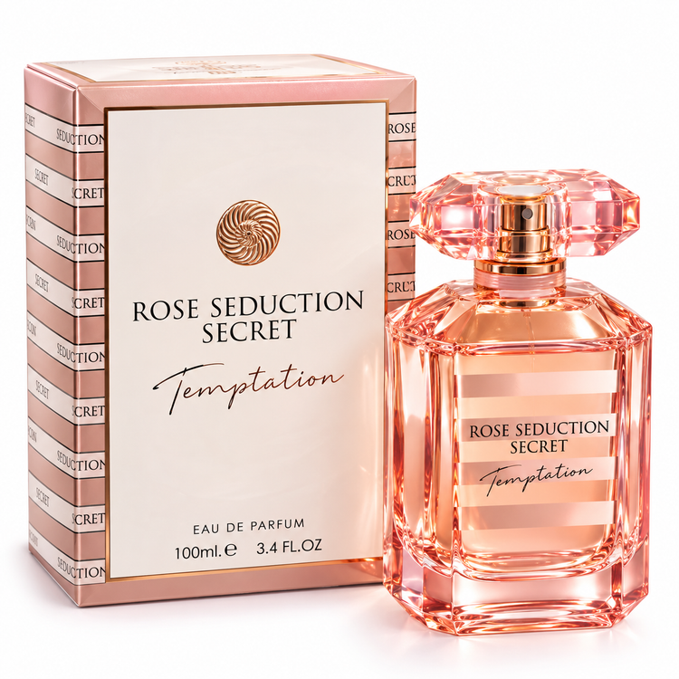 ادو پرفیوم زنانه فراگرنس ورد مدل Rose Seduction Secret Temptation حجم 100 میلی لیتر
