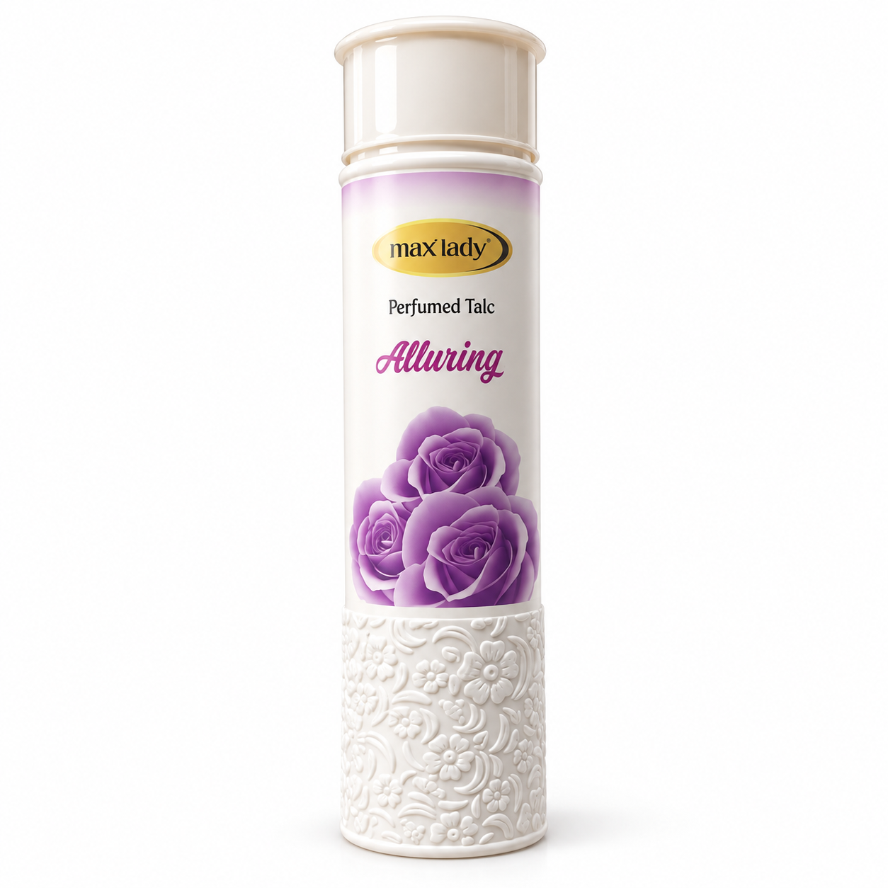 پودر تالک معطر مکس لیدی مدل Alluring 💜🌹