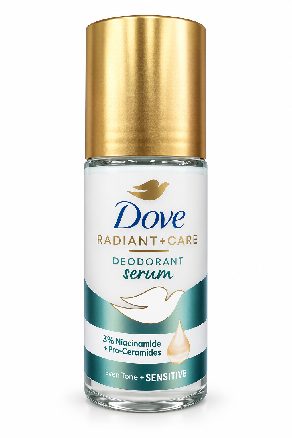 دئودورانت سرمی داو مدل Radiant+Care Sensitive