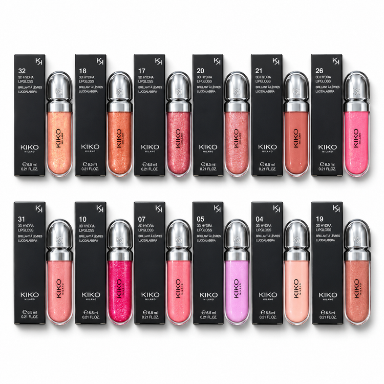برق لب KIKO Milano مدل 3D Hydra Lipgloss های کپی